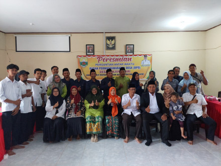 Dokumentasi Pelantikan PAW BPD Desa Tanjung Sari